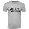 Men's T Shirt Summer Short Sleeved Funny T-Shirts Evolution Male Drummer 3d Print Fashion O-Neck Streetware Oversized Tee Shirt Men