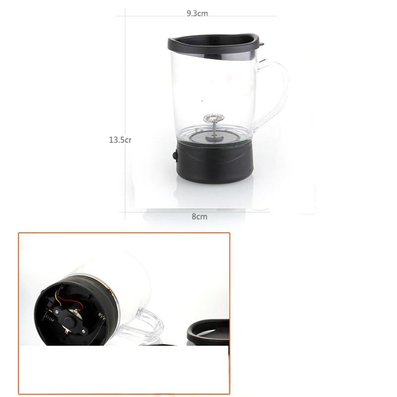 Портативный вспениватель молока Вспениватель молока Капучино Блендер для приготовления молочных коктейлей Блендер для приготовления молочных коктейлей на батарейках Электрический вспениватель молока