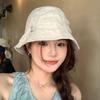 Японский стиль Летняя Современная Панама для Женщин Широкополая Легкая Дышащая И