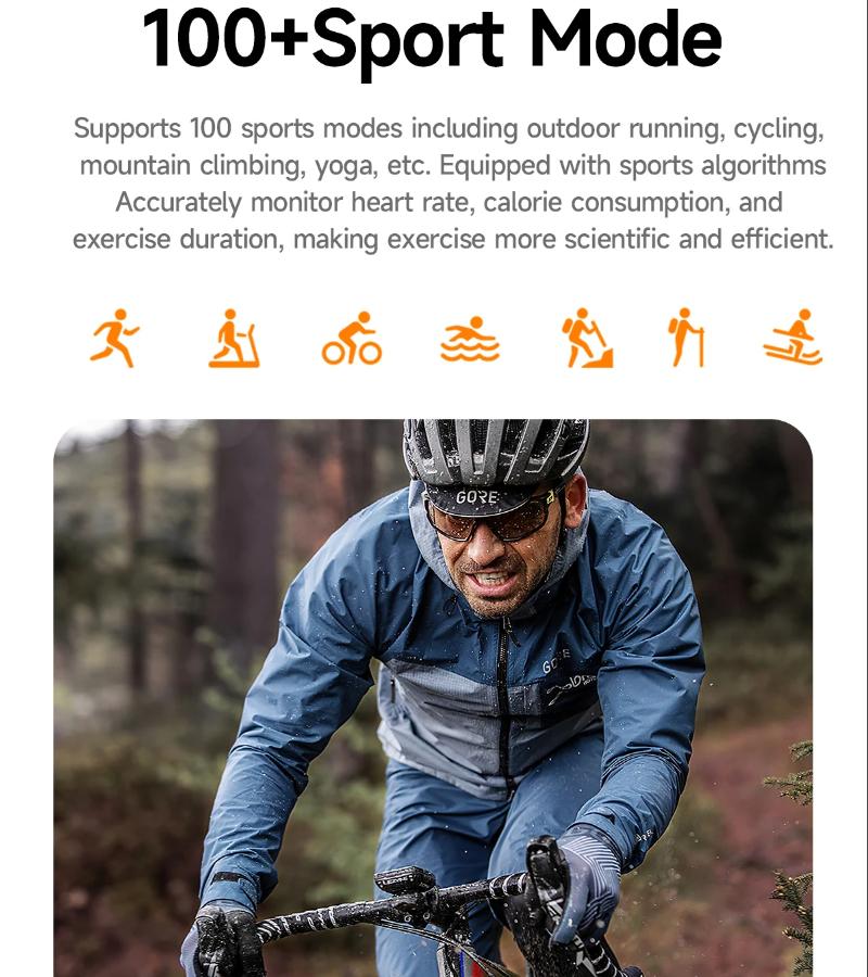 2025 Новые Часы 7 Мочевая кислота Артериальное давление Кислород крови Анализ тела Смарт-часы ЭКГ+ФПГ Часы Смарт-часы Мужские