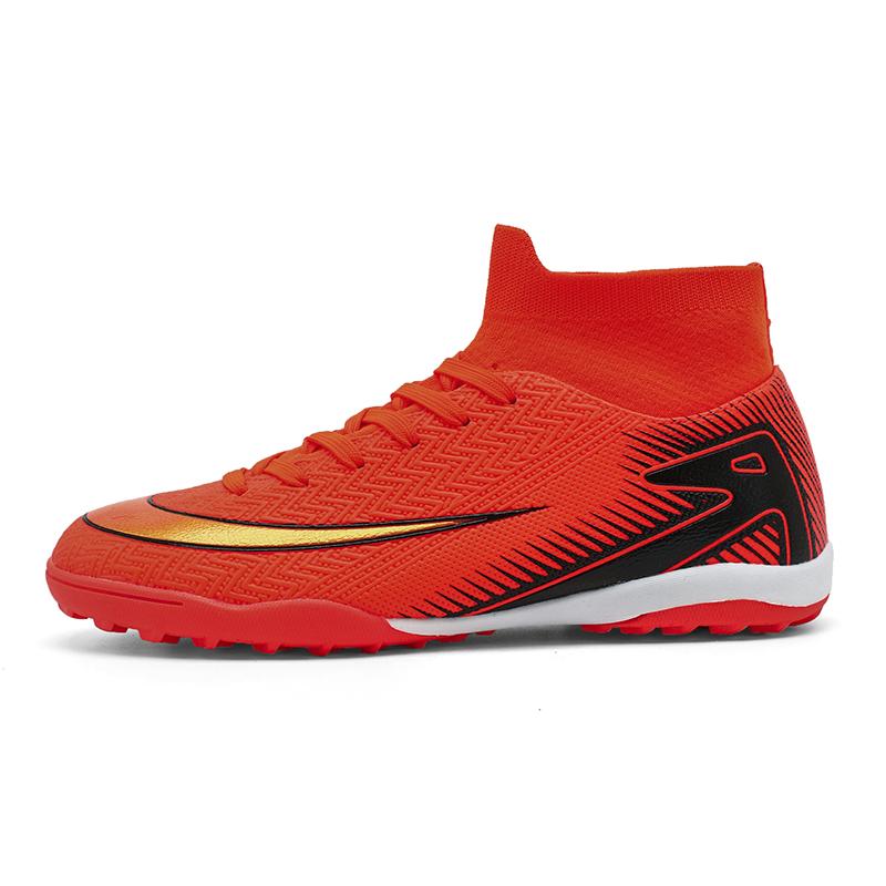Новые мужские футбольные бутсы для зала, футбольные бутсы для матчей, с длинными шипами, кроссовки, дышащие, сверхлегкие, для тренировок, дропшиппинг