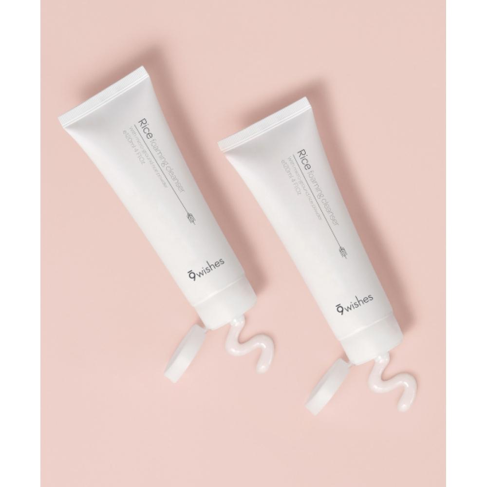 9wishes Rice Foaming Cleanser 120ml + 120ml