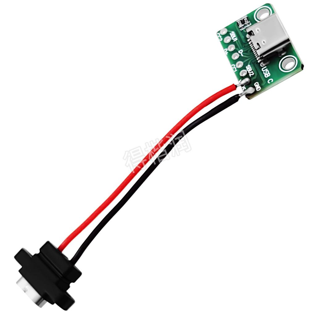 Кабель-адаптер USB-C "мама" - "мама" с поддержкой PD