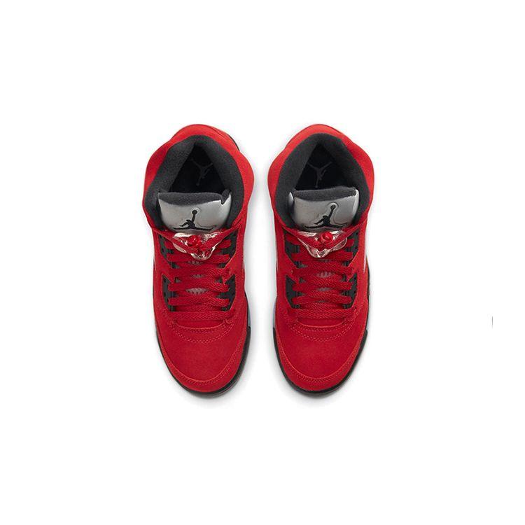 Детские кроссовки Air Jordan 5 Retro GS Raging Bull 2021 Red Varsity-Red Black 440888-600