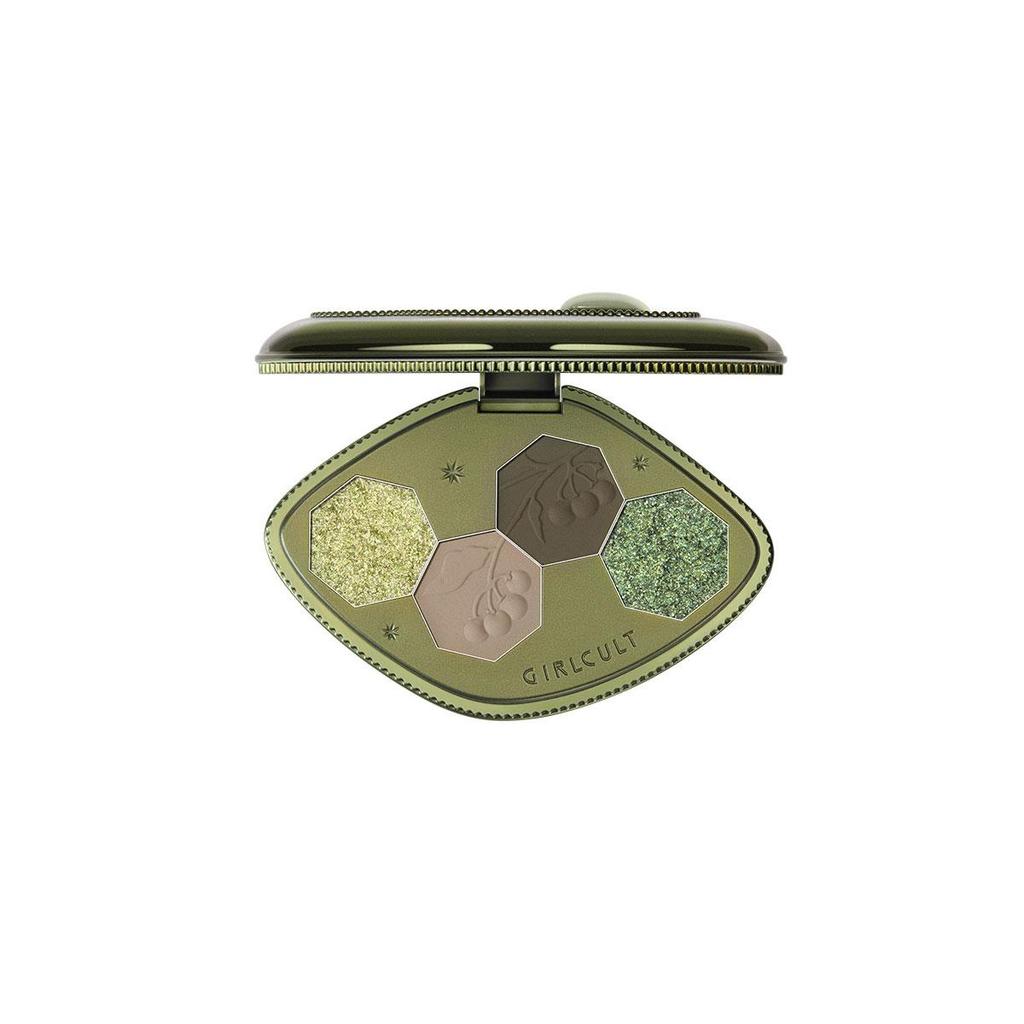 girlcult Палетка теней для век «Галлюцинация» 3,6 г/0,13 унции (4 варианта цвета)