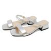 Square Toe 3cm Straps [Liberty Doll] Sandals, Sandals, Heel, 2-Way