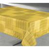 Rectangular Geo Printed Stain Resistant Tablecloth 145 X 240 Cm - Mustard