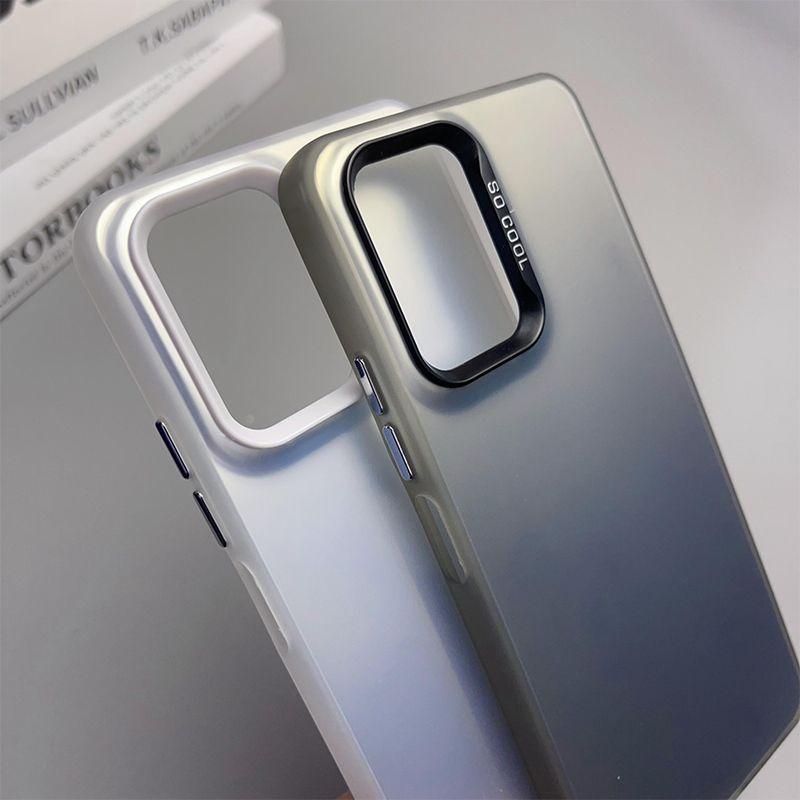For OPPO A74 4G Case Oppo A94 4G Phone Case Oppo F19 Pro F19S Cover Reno 5 Lite 6lite 5f Luxury Metallic Aurora Skin Matte Cover