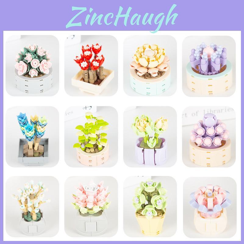 Succulent Assembly Plant Building Blocks Simulation Bouquet Decoration Potted
