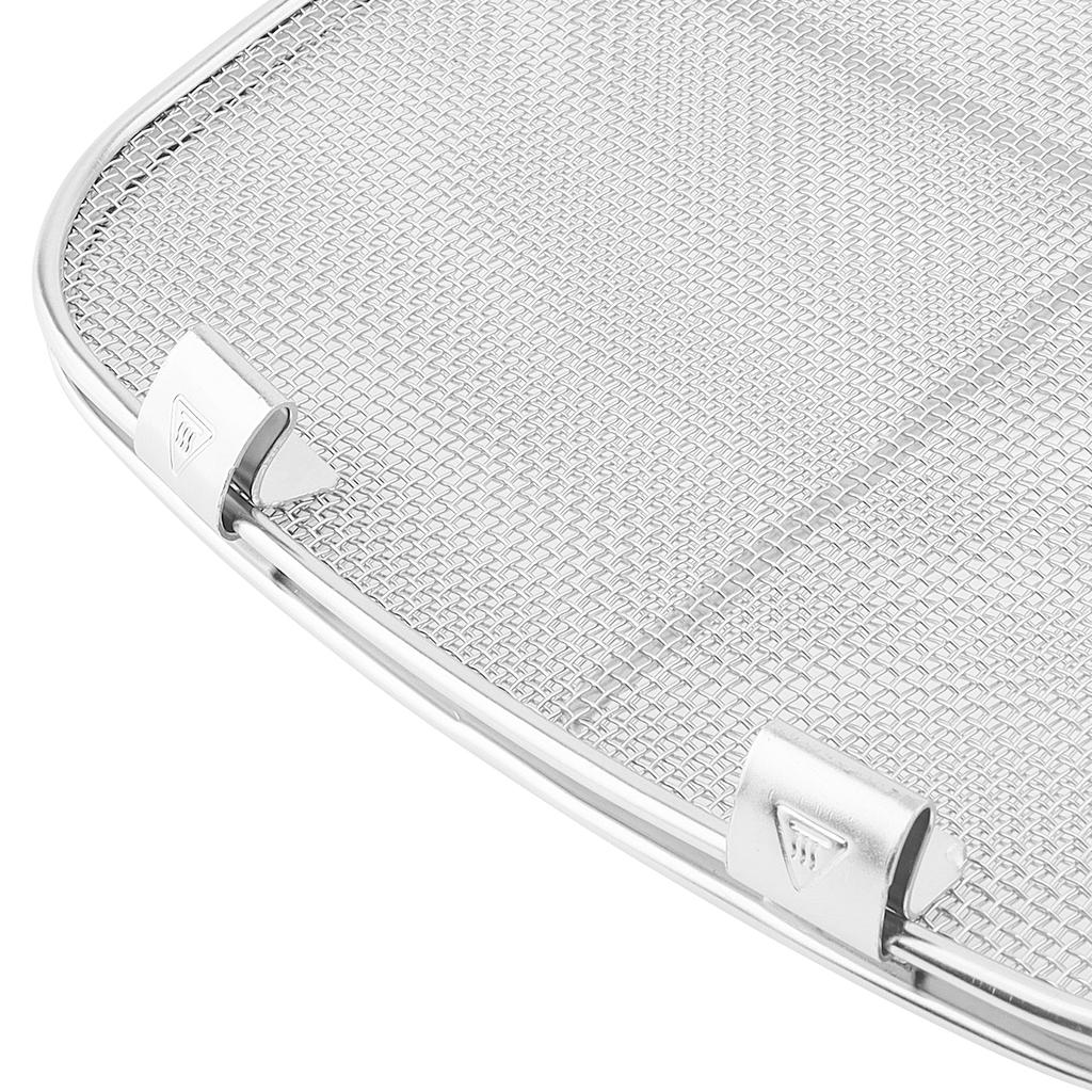 Stainless Steel Removable Splatter Shield 5 In1 Fine Mesh Screen AG301 Accessory Heavy Duty Dishwasher Safe
