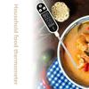1pc Digital Kitchen Thermometer Stainless Steel Probe Cooking Food, Barbecue, Water, Milk, Oil, Liquid Meat.