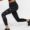 Nike Штаны женские спортивные с принтом Nine-Point Shark Quick-Dry, черные CJ4146-010