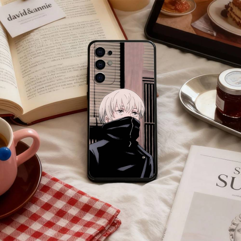 Крутой Чехол для Телефона с Аниме T-Toge I-Inumaki Для Samsung S 25,24,23,22,30,21,10,9,Ultra,Plus,Lite,FE,4,5 G Мягкий Черный Чехол