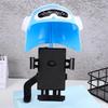 Creative Small Helmet Sunscreen Phone Stand Sunshade Umbrella Phone Bracket Mobile Phone Holder for Motorcycle Bike Accessories