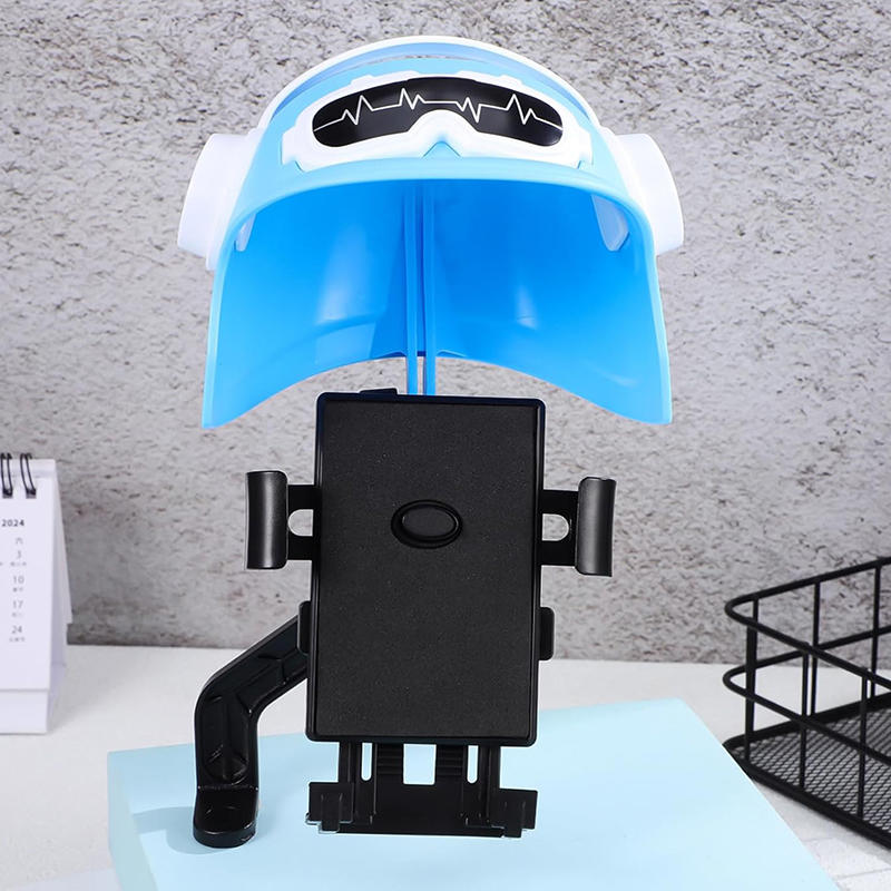 Creative Small Helmet Sunscreen Phone Stand Sunshade Umbrella Phone Bracket Mobile Phone Holder for Motorcycle Bike Accessories