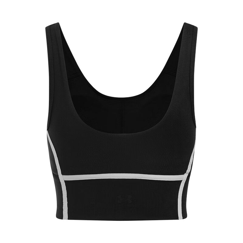 Under Armour Meridian Soft Series Тренировочная Дышащая Универсальная Спортивная Майка Женские топы Черный 6003529-001