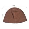 Winter Polar Fleece Beanie Hat Warm Slouchy Running Cycling Cap Soft Windproof Fleece Sports Hat for Men Women