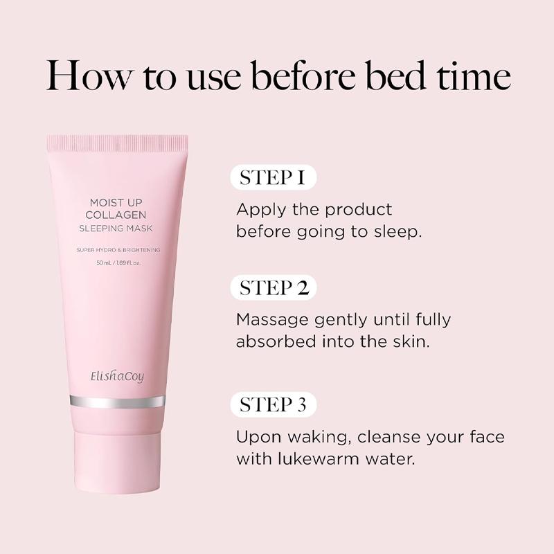 ElishaCoy Moist Up Collagen Sleep Mask 50ml