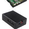 Алюминиевый бронированный корпус для Raspberry Pi 5 с термопастой