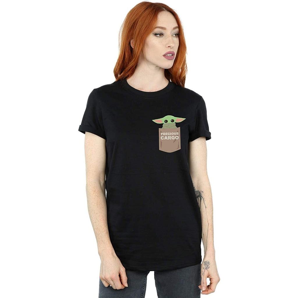 Star Wars: The Mandalorian Unisex Adult Precious Cargo Baby Yoda T-Shirt