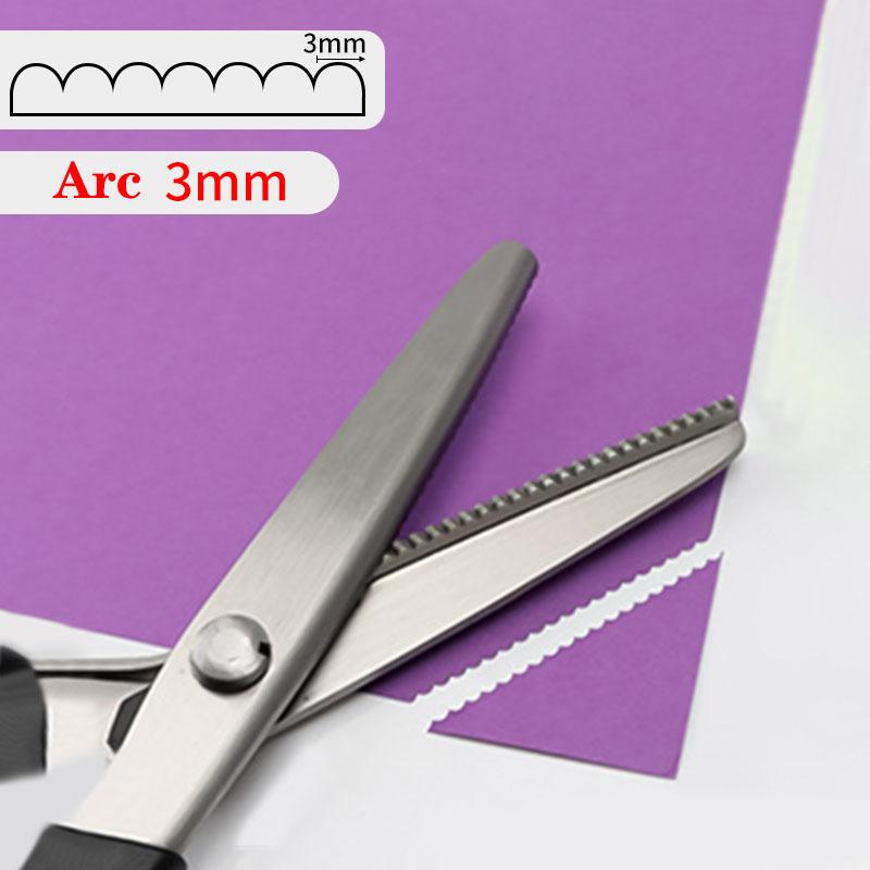 Профессиональные ножницы для портновских работ с пилообразными зубьями Ножницы для зигзагообразного реза Ножницы для пошива одежды Ножницы для зигзагообразных работ