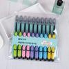 10Pcs Colorful Natural Bamboo Charcoal Toothbrush Set Soft Bristle Teeth Cleaning Toothbrushes Dental Oral Care