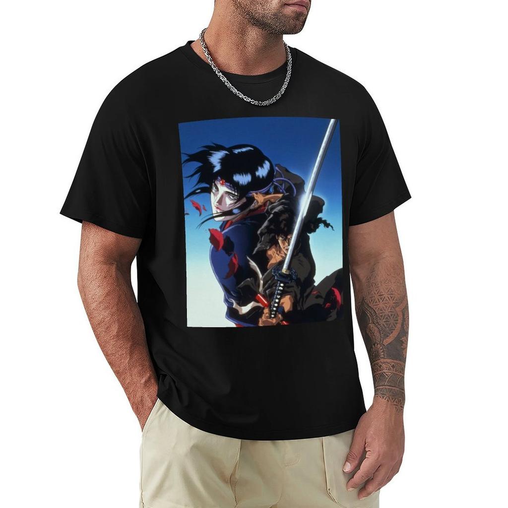 Ninja Scroll Classic Tshirt Graphic Print Short Sleeve Tshirt