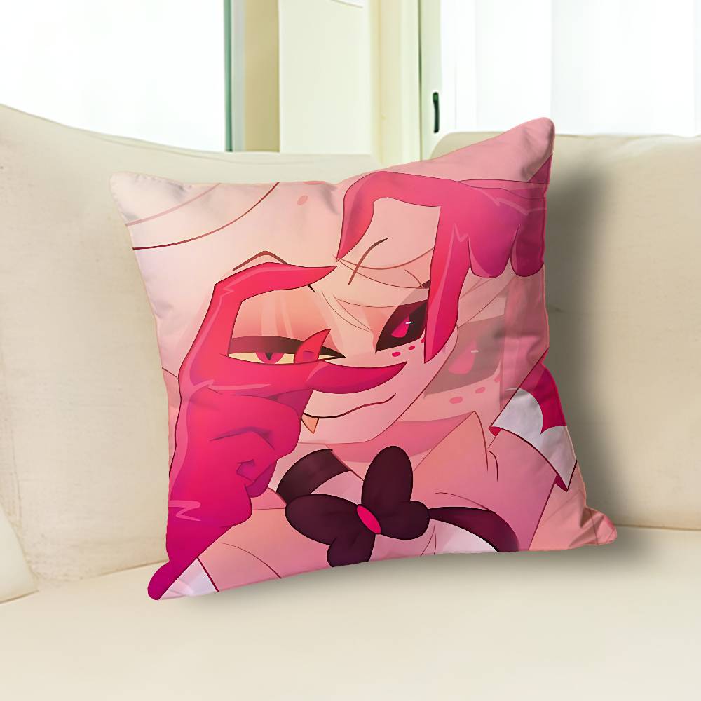 A-Angel D-Dust H-HazbinsS-S Наволочки для Спальни Гостиной Дивана Домашний Декор Полиэстеровая Наволочка на Подушку на Молнии