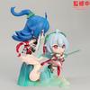 Bilibili Video Deformed Figure Bilibili 2024 Anniversary 2233 Untaku Yuushun Ver. Non-scale Plastic Painted Complete Figure