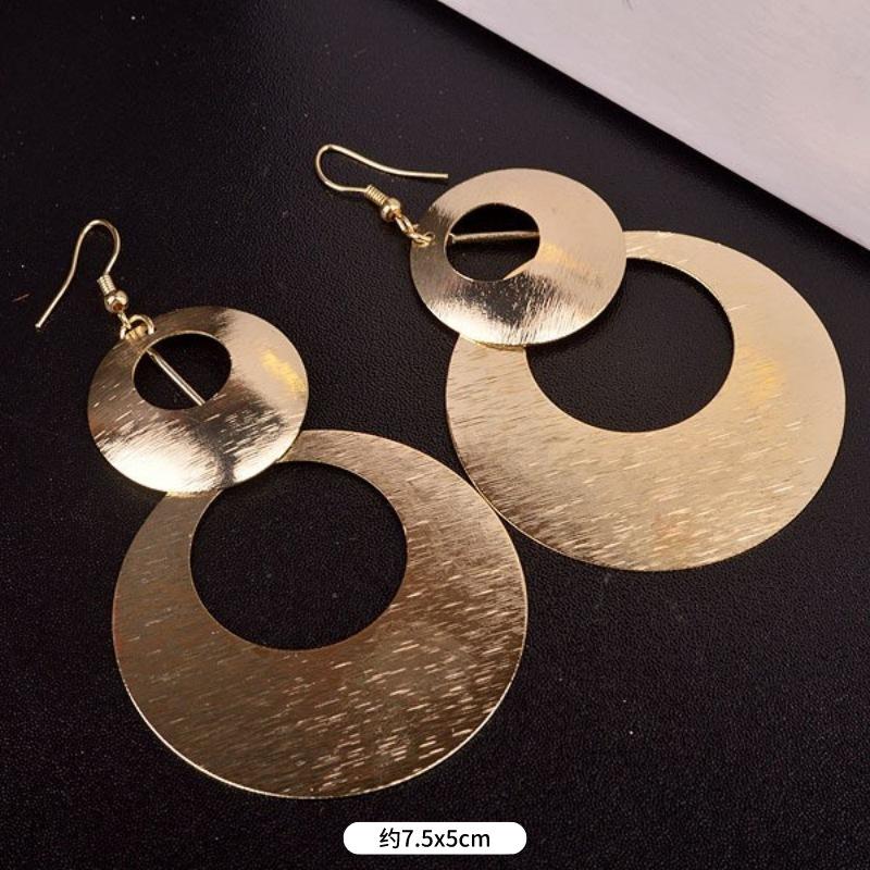 Модные преувеличенные нишевые темпераментные серьги с бахромой, ретро, личностные, универсальные серьги с пайетками, женские длинные украшения для ушей