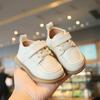 Children's Fashion Small Leather Shoes Spring Summer Toddler Shoes for Boys and Girls Single Shoes with Tendon Soles