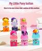 Брелок-кнопка с подсветкой My Little Pony, игрушка для снятия стресса для мужчин и женщин