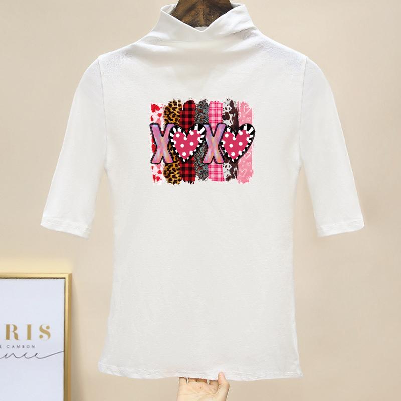 Наклейки на одежду Xoxo Valentine, наклейки Parches Ropa, футболки, аппликации с термопрессом, толстовки с капюшоном, термонашивки своими руками
