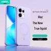 Магнитный противоударный чехол из жидкого силикона для OPPO Reno15F/Reno15C