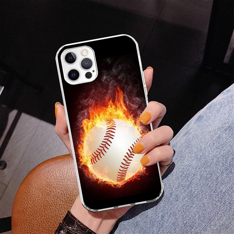 Baseball Sport Phnoe Case for Iphone 17 Air 16 11 12 13 Mini 14 Plus 15 Pro Max 7 8E SE 2020 16ProMax Phone Cover Coque 17 Air 1