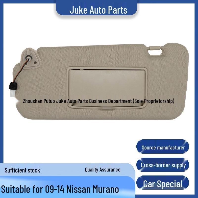 Бежевый левый солнцезащитный козырек для Nissan Murano 2009-2014 96401-1AA1B