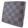 Louis Vuitton Кошелек Marco Bi-Fold N61675 Коричневый холст Damier мужской Б/У