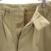 DUTCH ARMY 60s Chino Pants Beige Button Fly Men's Used