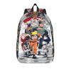 Модный аниме-комикс Наруто Рюкзак Mochilas Kawaii Для офиса Работа Большая вместимость Rucksack