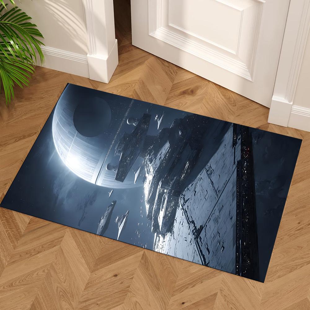 Star Wars Floor Mat Suitable for Foyer Study room Kitchen Dining Room Antislip Carpet Anime Office Decor Best for Christmas