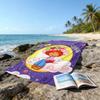 1pc Strawberry Princess3 Beach Towel, Beach and Seaside Swimming Pool Equipment, Fashion Pattern, Rectangular, Travel Essentials