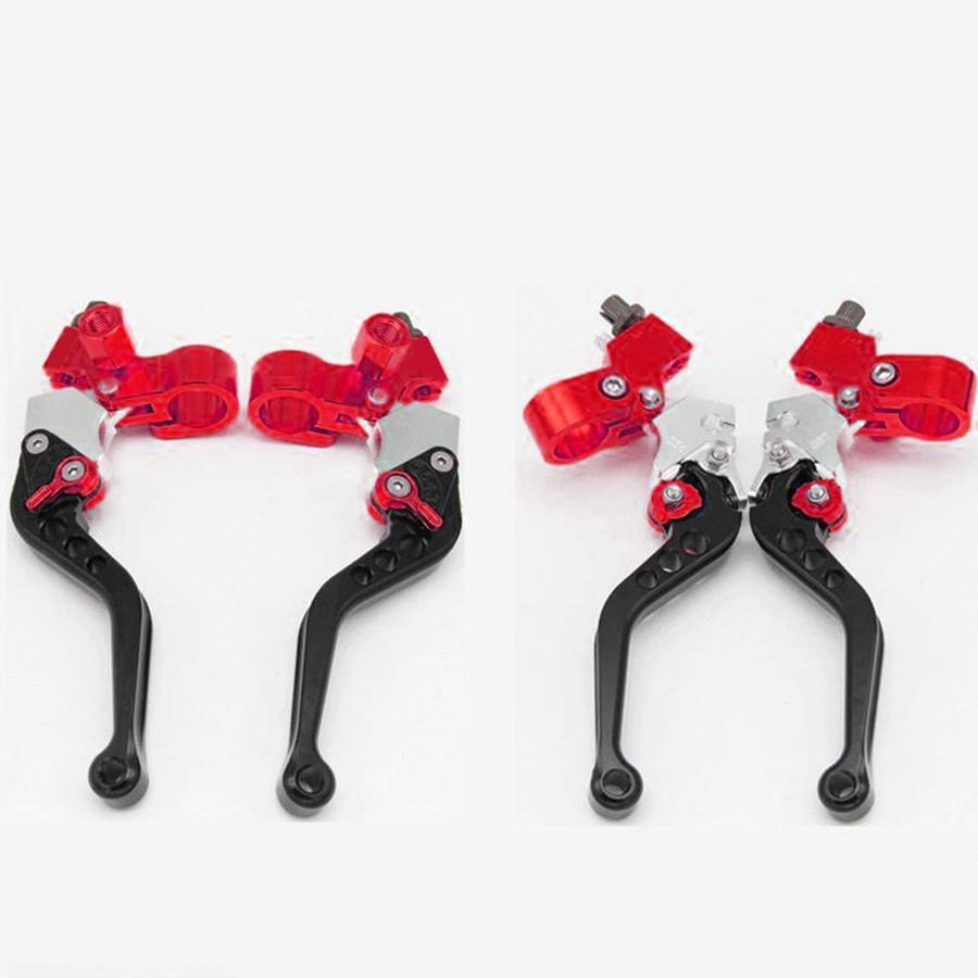 22mm CNC Motorcycle Brake Clutch Levers/drum Brake Left+Right For Honda Yamaha