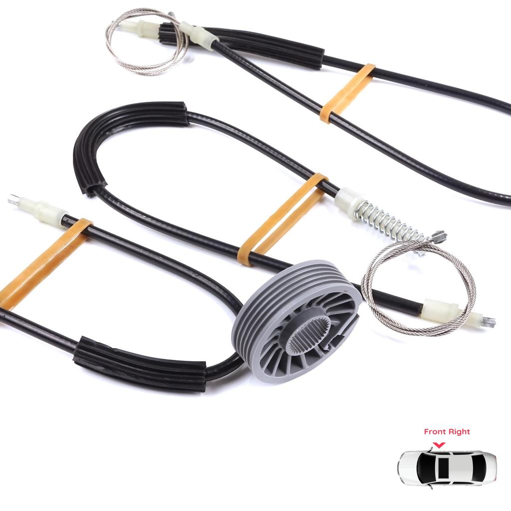 BWR5553 Комплект для ремонта стеклоподъемника правой двери для Mitsubishi Colt CZC Cabriolet RG 2006-2009 98031402