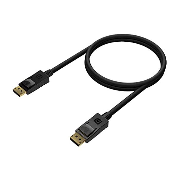 Кабель для дисплея - AISENS - A124-0549 - DisplayPort 1.2 - 4K - 1,5 м - Черный