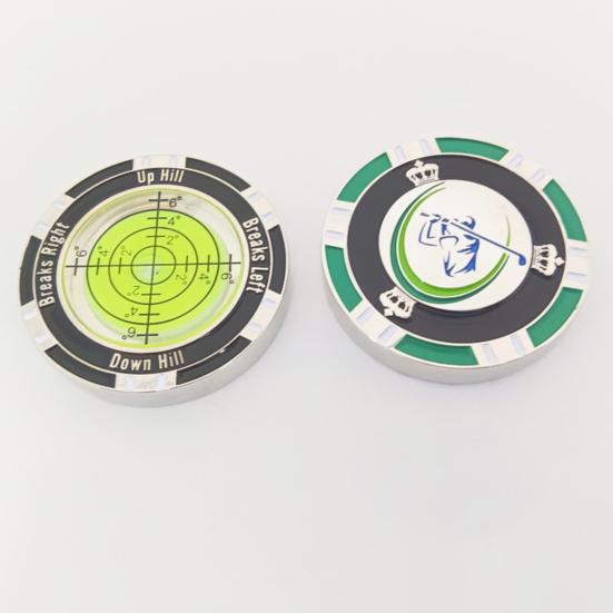 Magnetic Golf Green Reader High-Precision Compact Size Lightweight Portable Bubble Level Golf Putting