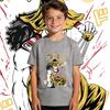 One Piece Usopp Anime Print Boys Girls Cotton T Shirt Casual Short Sleeve Kids Summer Top Soft Breathable Daily Wear