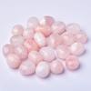 Натуральный Галтованный Камень Розового Кварца - Минеральный Образец для Преподавания и Популярной Науки, Декор для Ванны из Драгоценного Камня.