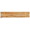 Live Edge Table Top 180 x 20 x 2.5 cm Solid Mango Wood