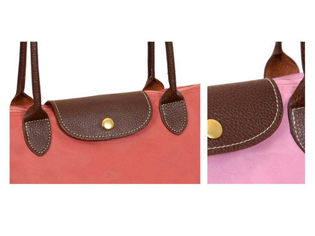 Женская нейлоновая складная сумка через плечо: Водонепроницаемый, Универсальный для спортзала, спорта, покупок и хранения