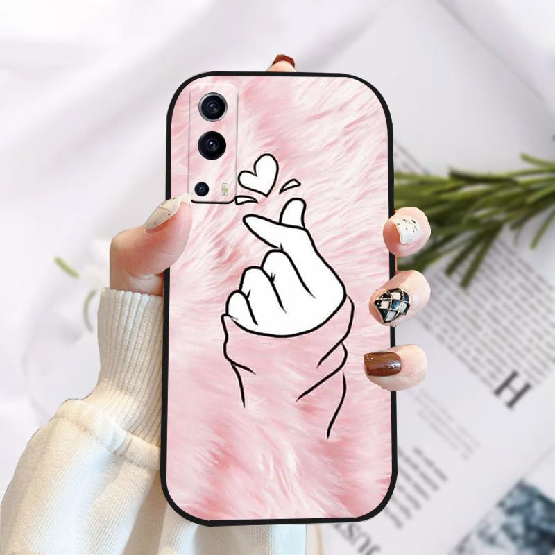 Чехол-крышка для Vivo Y72 Y52 5G, стильный, окрашенный, силиконовый, мягкий ТПУ, защитный корпус для телефона, для Vivo Y 72 52 5G, ударопрочный бампер